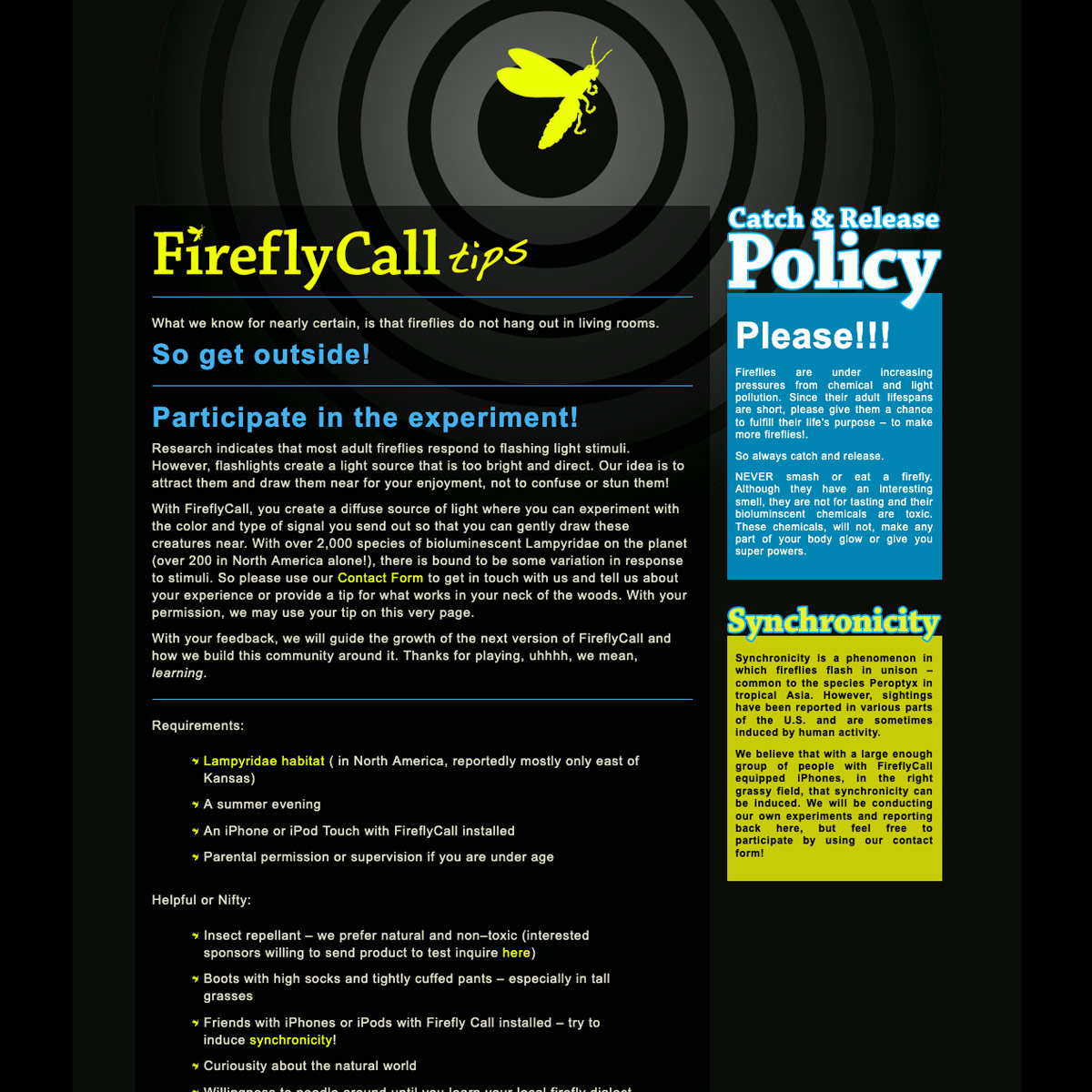 FireflyCall App