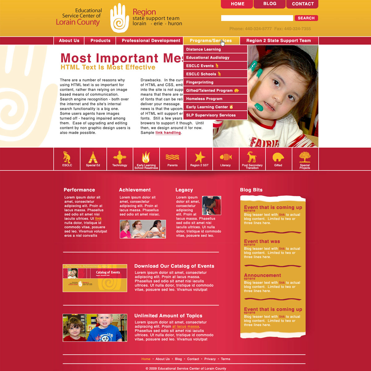 ESCLC Website