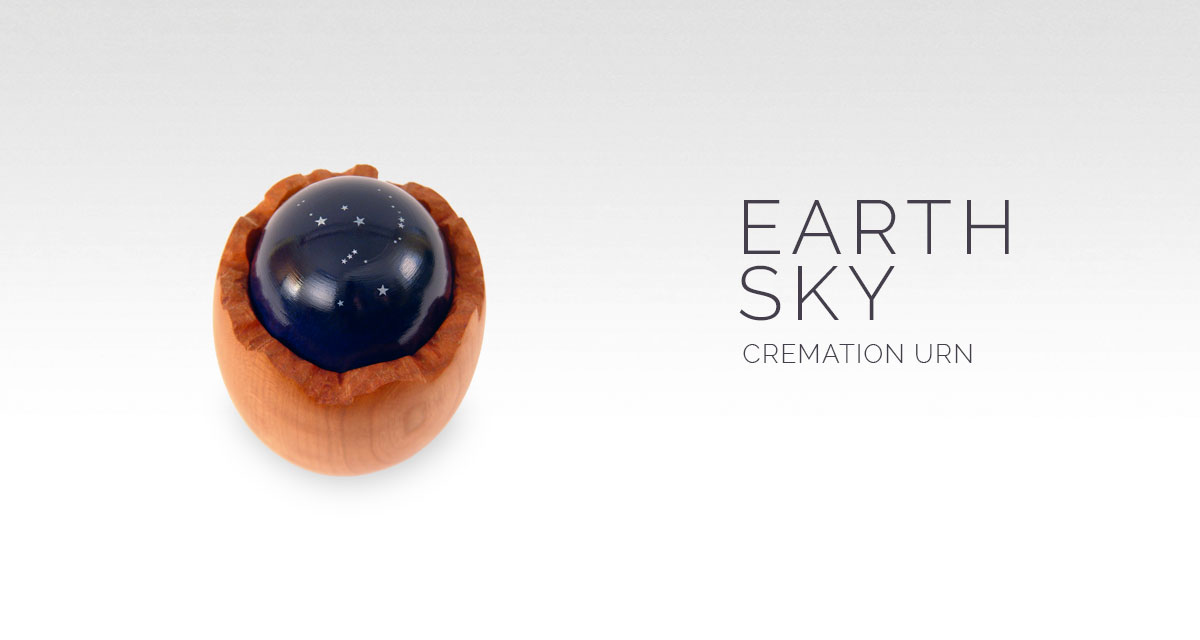 Earth & Sky Cremation Urn Chris Harvan