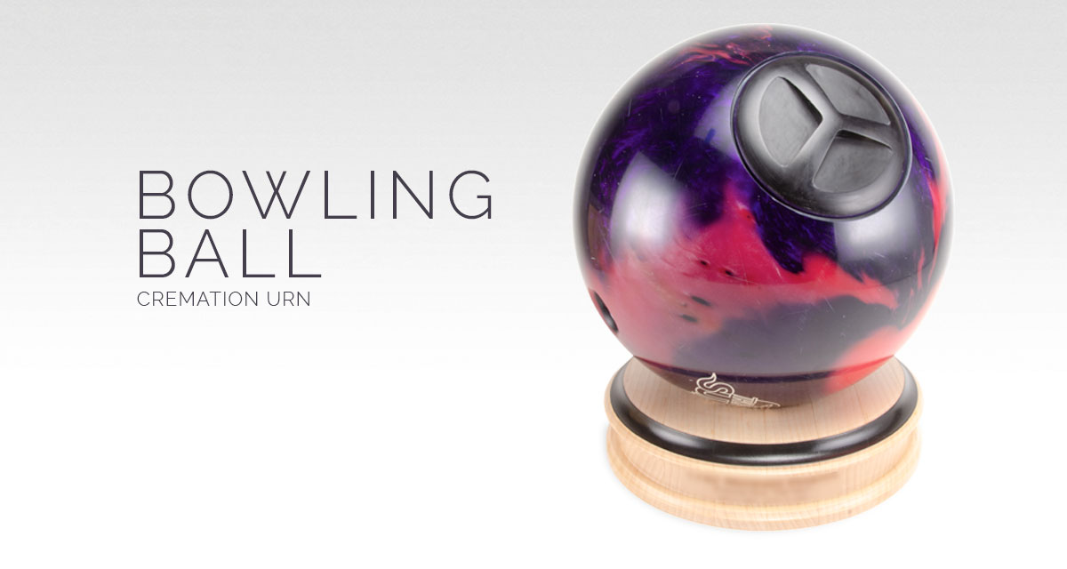 Bowling Ball Cremation Urn by Chris Harvan