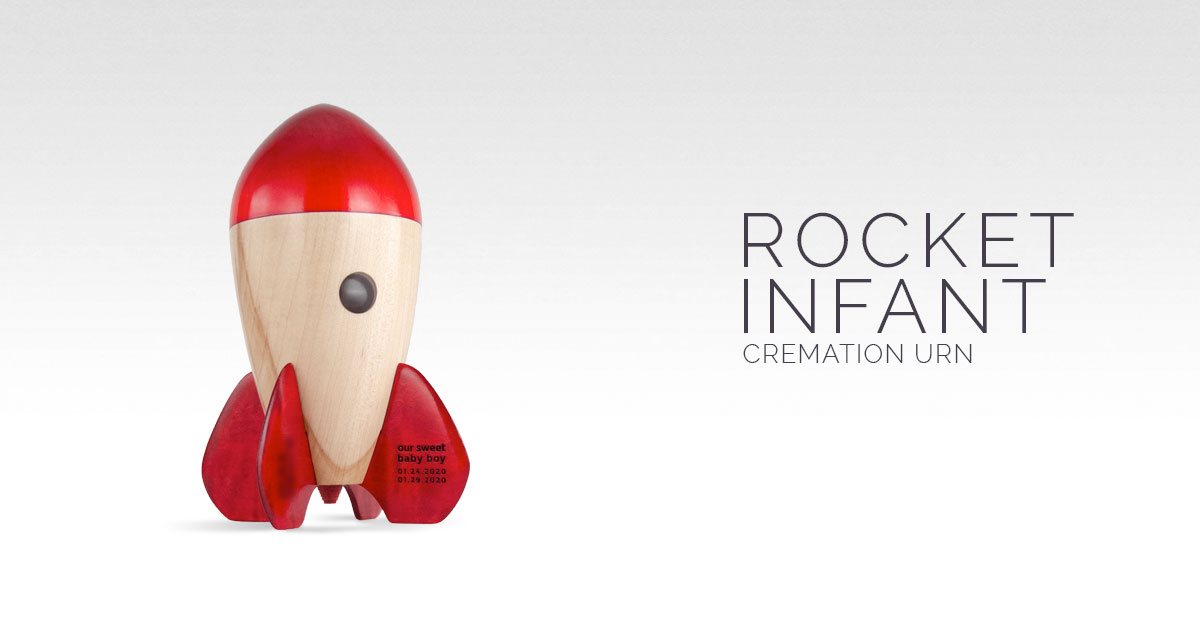 Rocket Infant Urn - Chris Harvan